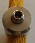 Aluminium T Connector For 16mm Playground Combination Rope Use
