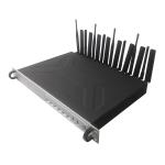 Rackmounted 4G 5G Sim Bonded Cellular Router Modem For Outdoor Live Streaming