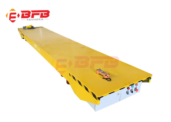 Cable Powered 20 Ton Die Transport Rail Cart