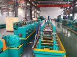 Precise ERW Iron Pipe Making Machine Galvanized Steel