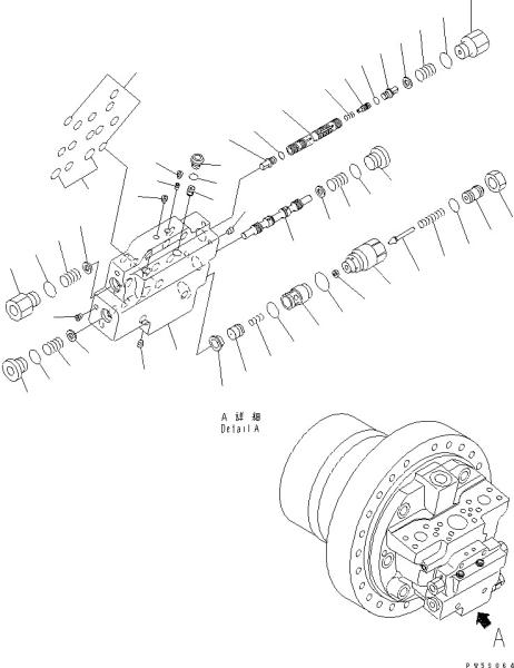 706-86-01550 706-86-43210 For Komatsu D31EX-21 D37PX-21 D39EX-21 Bulldozer