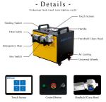 Air Cooling Cleaning Fiber Laser Cleaning Machine With CE CE FDA Certification