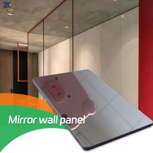 China Bamboo Charcoal Carbon Crystal Panel Waterproof PETG High Gloss Mirror Wall Panel factory