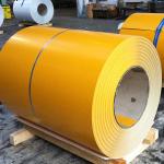 AZ150 PPGL Coil PVDF Film 55% Al Zn Coated Steel 1000-12000mm