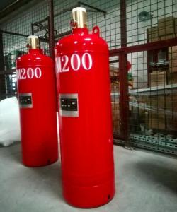China Non Corrosive FM200 Fire Suppression System Without Pollution For Library factory