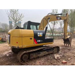 China Used Caterpillar 313D Excavator 25,500 kg Operating Weight on sale