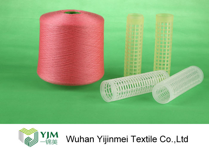Customized Colored Dyeing Polyester Core Spun Yarn Z Twisted Ring Spinning