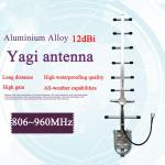 868MHz 12dBi 8 elements high quality high gain 806~960MHz yagi antenna CDMA GSM