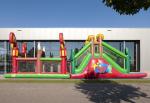 Customized Cow Boy Run Huge Inflatable Obstacle Course For Teenagers