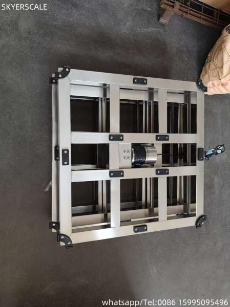 304 Stainless Steel Bench Scale 600x600mm 600kg Digital Electronic Platform