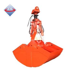 China PC210 Excavator Clamshell Bucket Rotating Backhoe Clam Bucket factory