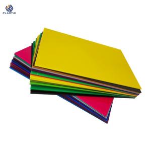 China No Fade Coloured Cast Acrylic Sheet High Scratch Resistance 1250x1850mm 2050x3050mm factory