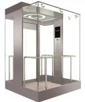 1350KG FUJI Observation Elevator 2.5m/s Machine Room Less Lift