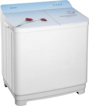 Two Tub Clothes Washing Machine Top Load Semi Automatic For Apartment Freestandi