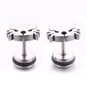 China New Fashion Earrings Baby Happy Cat Screwback Girls Stud Earrings factory