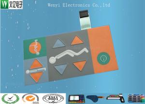 China Tri Angle Polydome Switch Embossing Membrane Switch Autotype F150 Sports Type factory