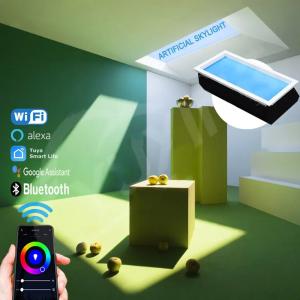 China CCT 2000K 8000K LED Ceiling Panel Light With Tuya Control CRI 95 factory