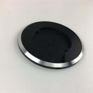 China China CNC Machined Customized Metal Base for Wireless Charger in Aluminum Brass Polished and Anodized factory