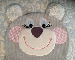 Amazon Hot sale! Bear Shaped Placements Baby Dinner Mat
