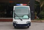 8 Seater Battery Powered Electric Patrol Car , Public Security Car 48V 4KW Green