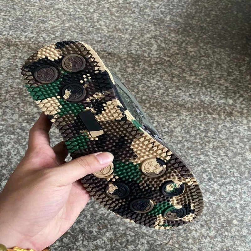 Wear Resistant Men's Camouflage Sneakers Outdoor Camo Training Shoes