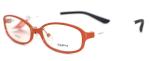 Color Blocking Mens Lightweight Eyeglass Frames , Oval Optical Super Light
