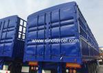 LML9400TPB Fence Semi Trailer 4 Axles Bulk Cargo Semi Trailer