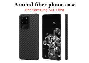 China Aramid Carbon Fiber Samsung S20 Ultra Protective Case Cover factory