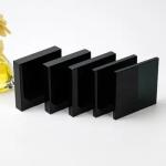 Euro Dark Gray Grey Float Glass Tinted Reflective Float Black Glass Price