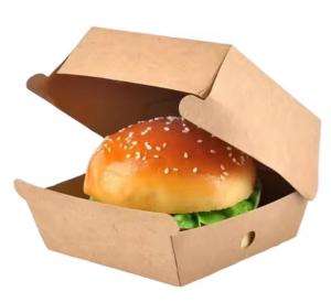 China Customized Hamburger Boxr Wholesale Disposable Fast Food Packaging factory