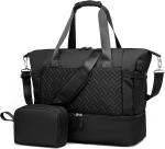 600D Polyester Sports Waterproof Gym Bag With USB Charging Port