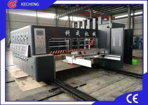 China Automatic Printer Slotter Die Cutter / Four Colour Flexo Printing Machine factory