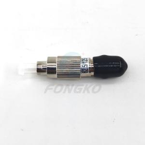 China Silver Grey 62.5/125 FC Male To ST Female Fiber Optic Adapter Transform factory
