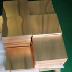 Purity Laser Cut 5mm Brass Plate C1100 material 600mm Width ASTM Standard