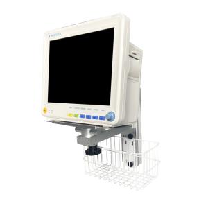 China Adjustable Bracket For Patient Monitor With Basket factory