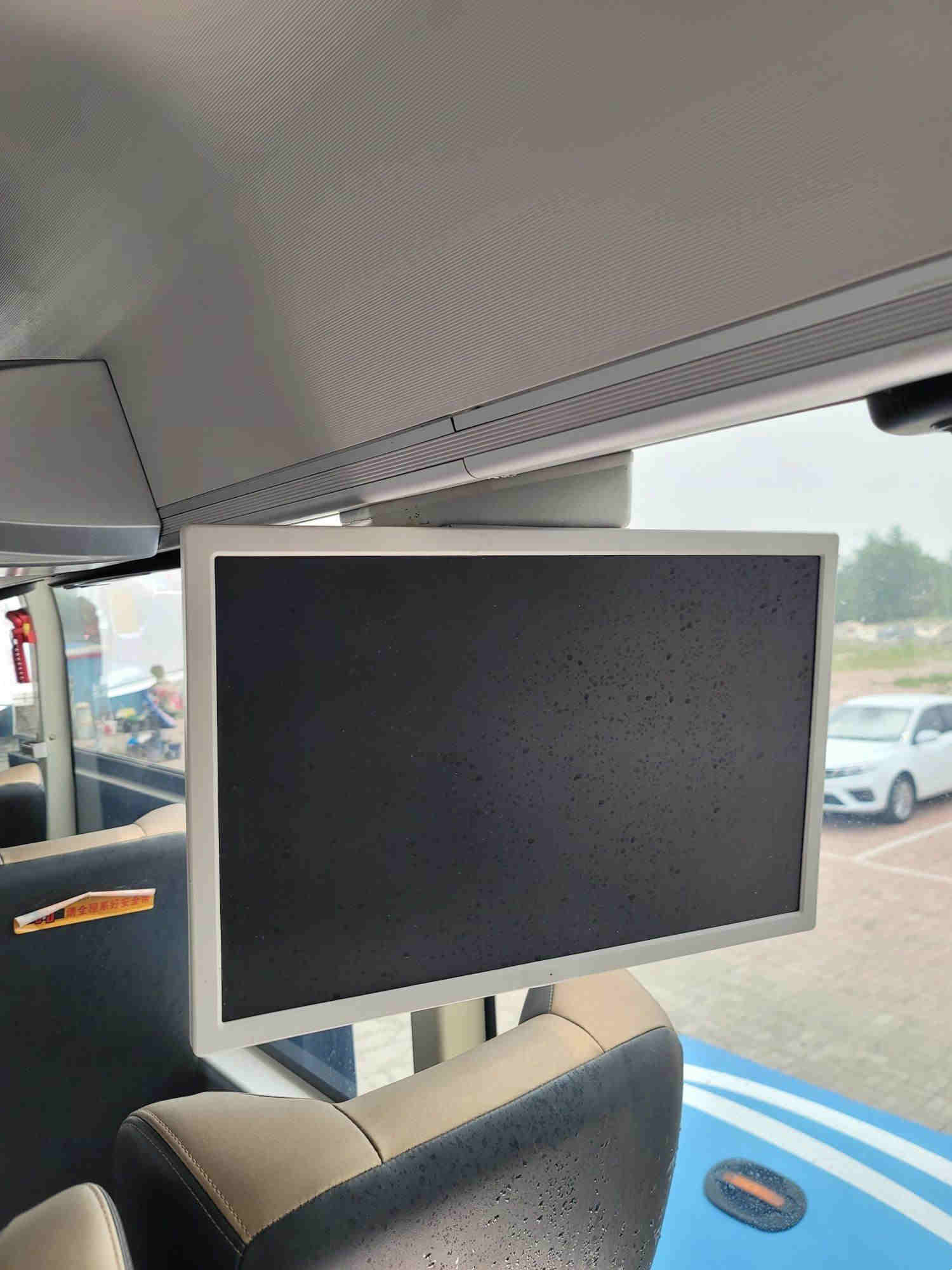 Double Decker Bus Sightseeing Yutong ZK6148 Rear Engine Coach 56 Seat Leftt Hand Driver