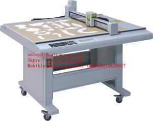 China E Flute Google Paper Cardboard Digital Knife Cutting Machine Sample Plotter factory