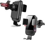 Wireless Car Charger Mount [Auto Clamping], Windshield Dash Air Vent Phone