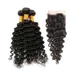 Smooth No Tangle Virgin Brazilian Hair Extensions / Real Brazilian Remy Hair