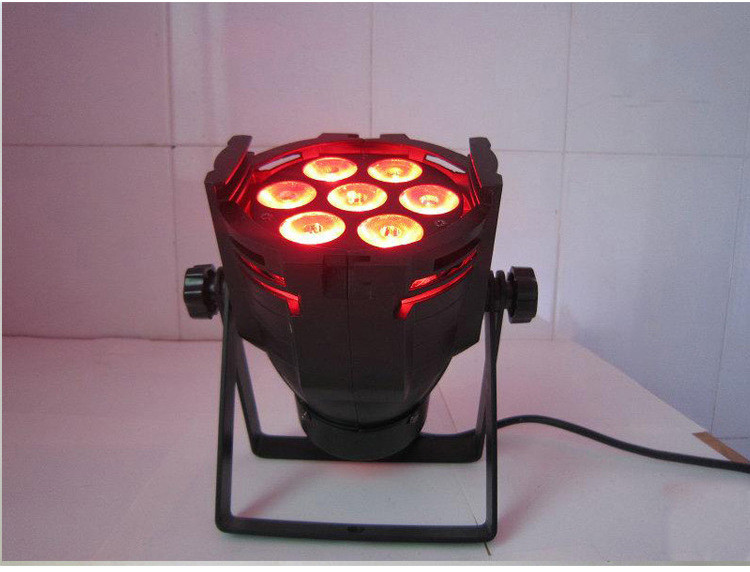 Professional LED Mini Par Light , High Brightness Mini Led Stage Lights 7*12W