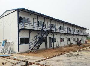China High Strength Light Gauge Steel Frame Prefab House For Workshop Fire Protection factory