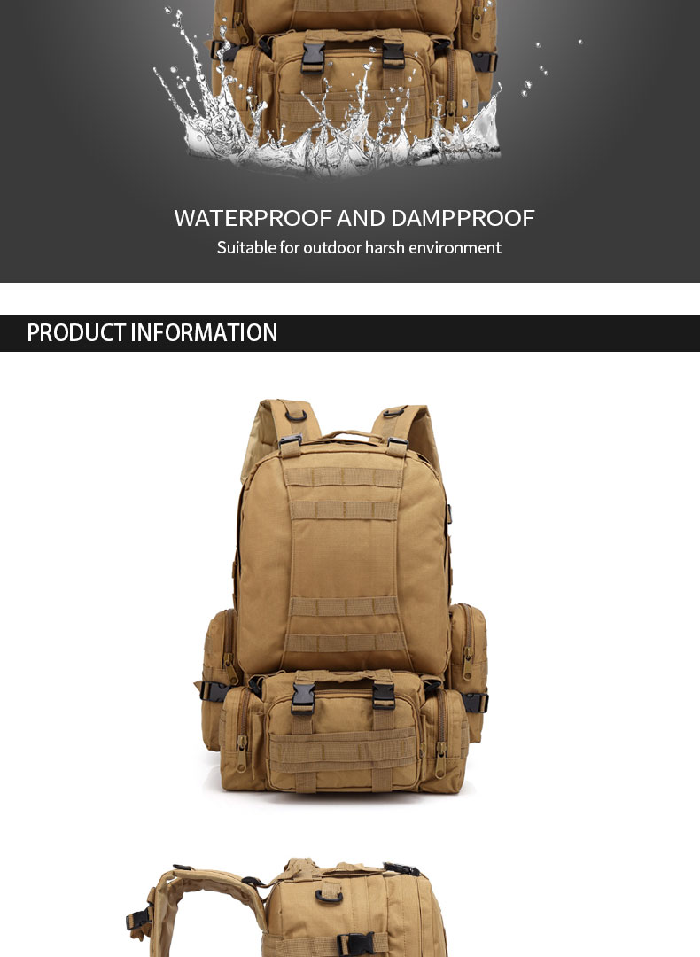 LANDSCAPE Pattern Type 55*45*15cm Outdoor Adventure Hiking Backpack for Outdoor Sports
