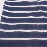 Stripe 30% Linen 70% Cotton Home Textile Blended Fabrics 247Gsm 150CM Anti