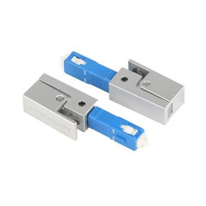 China Optical Bare Fiber Adapter 0.1db 0.2db Fiber Optic Passive Components Ul Housing factory