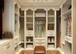 3500mm 5 Door Solid Wood Wardrobe Closet Bedroom Furniture Drawers Island