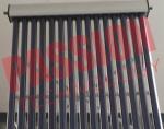 High Efficiency Heat Pipe Solar Collector , Solar Hot Water Collector 24mm