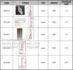 Fiberglass Support FRP Beam Plastic Cast Iron Slat Floor Beam Support Farrowing