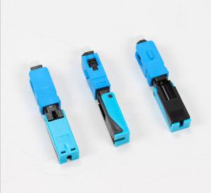 China Plastic Housing Fiber Optic Cable Connectors High Precision Alignment factory