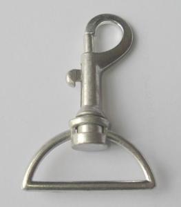 China Metal spring clip snap dog hook factory