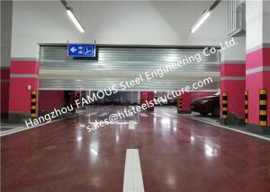 China Steel Fire Security Door With Smoke Detecor Emergency Fire Resistant Garage Door Systems factory
